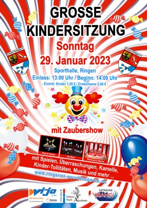 Große Kindersitzung 2023