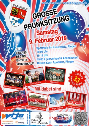 Große Prunksitzung 2019